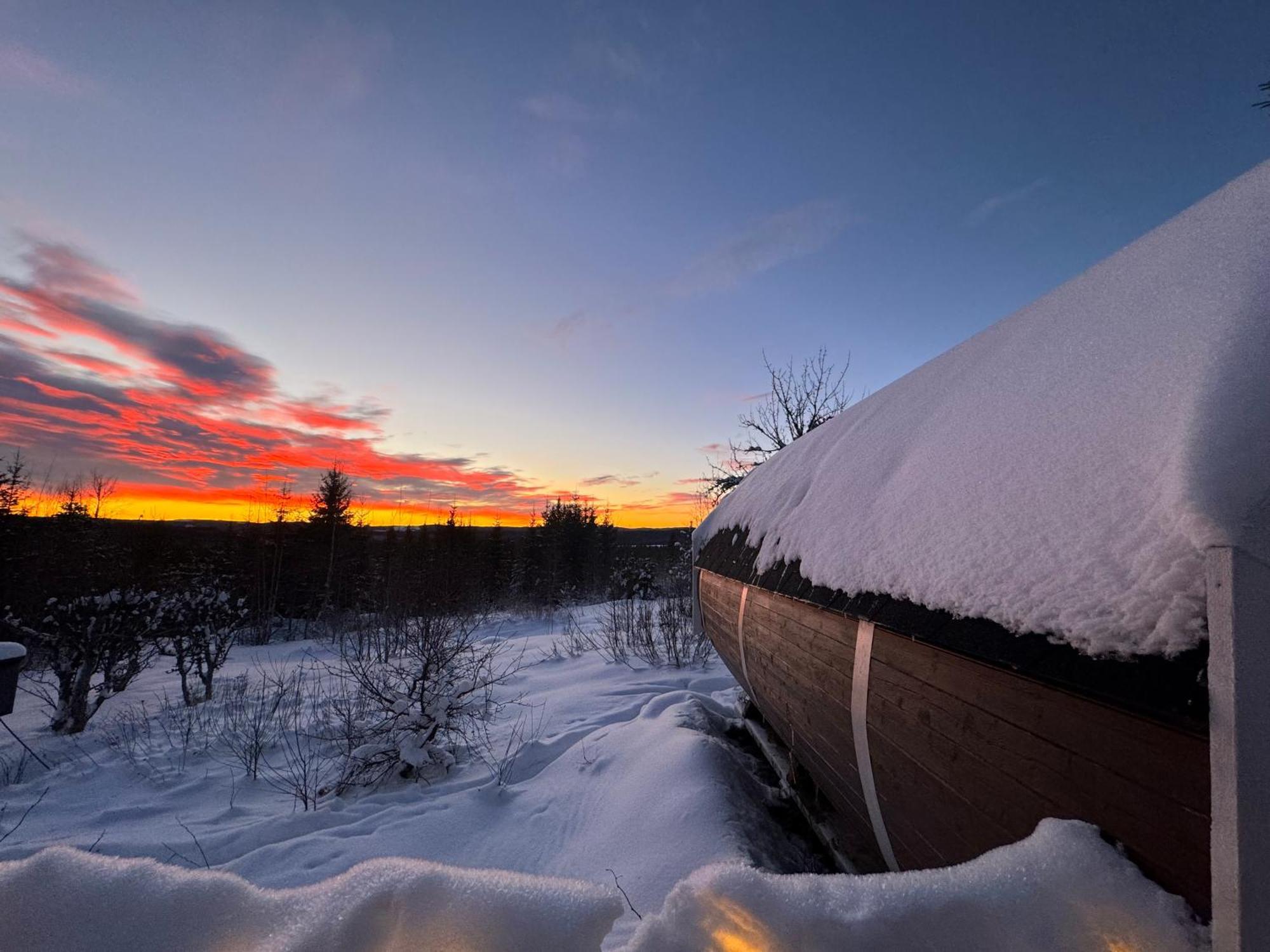 Cozy Forest Cabin With Amazing Mountain View Torsby Bagian luar foto