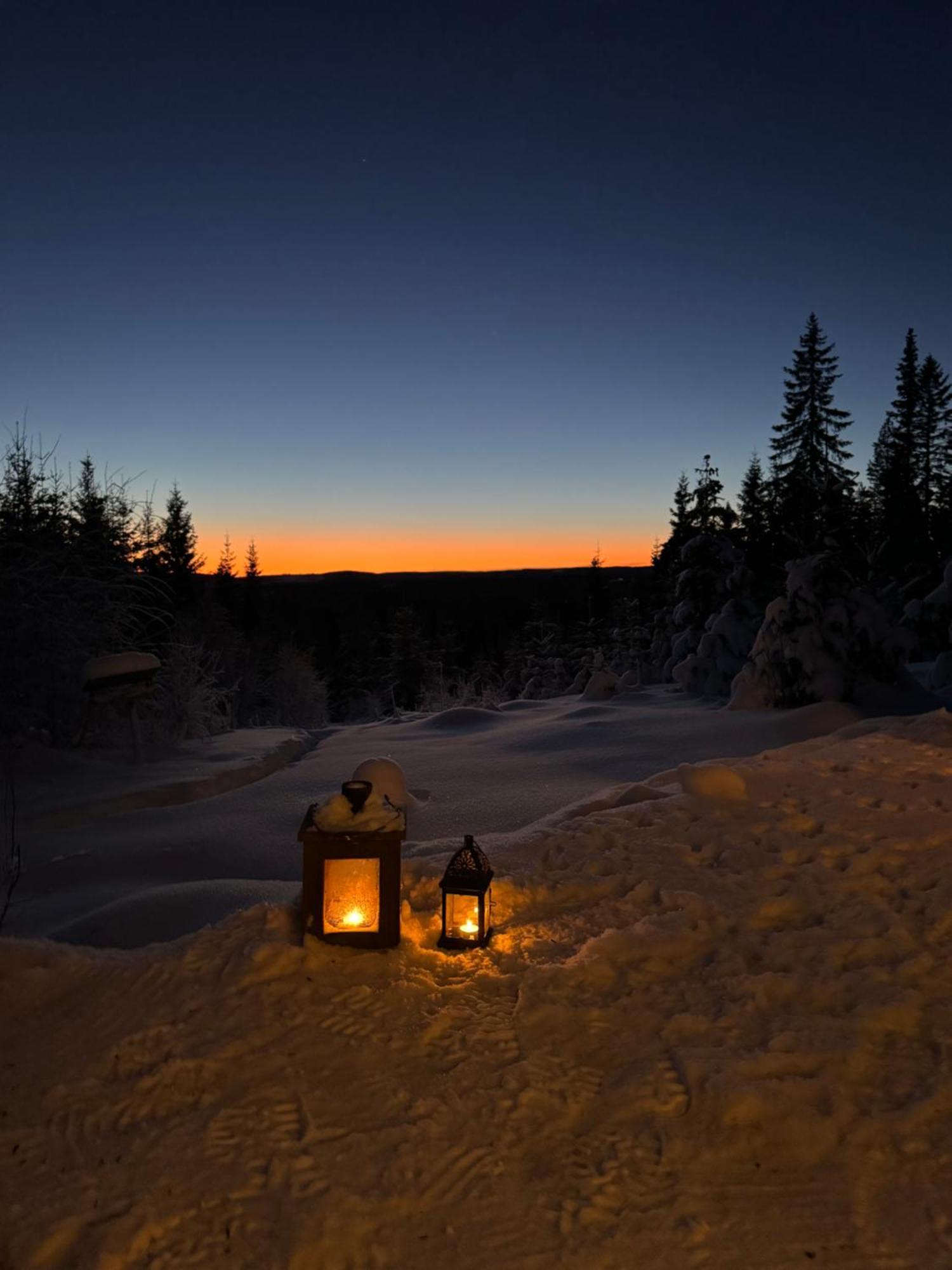 Cozy Forest Cabin With Amazing Mountain View Torsby Bagian luar foto