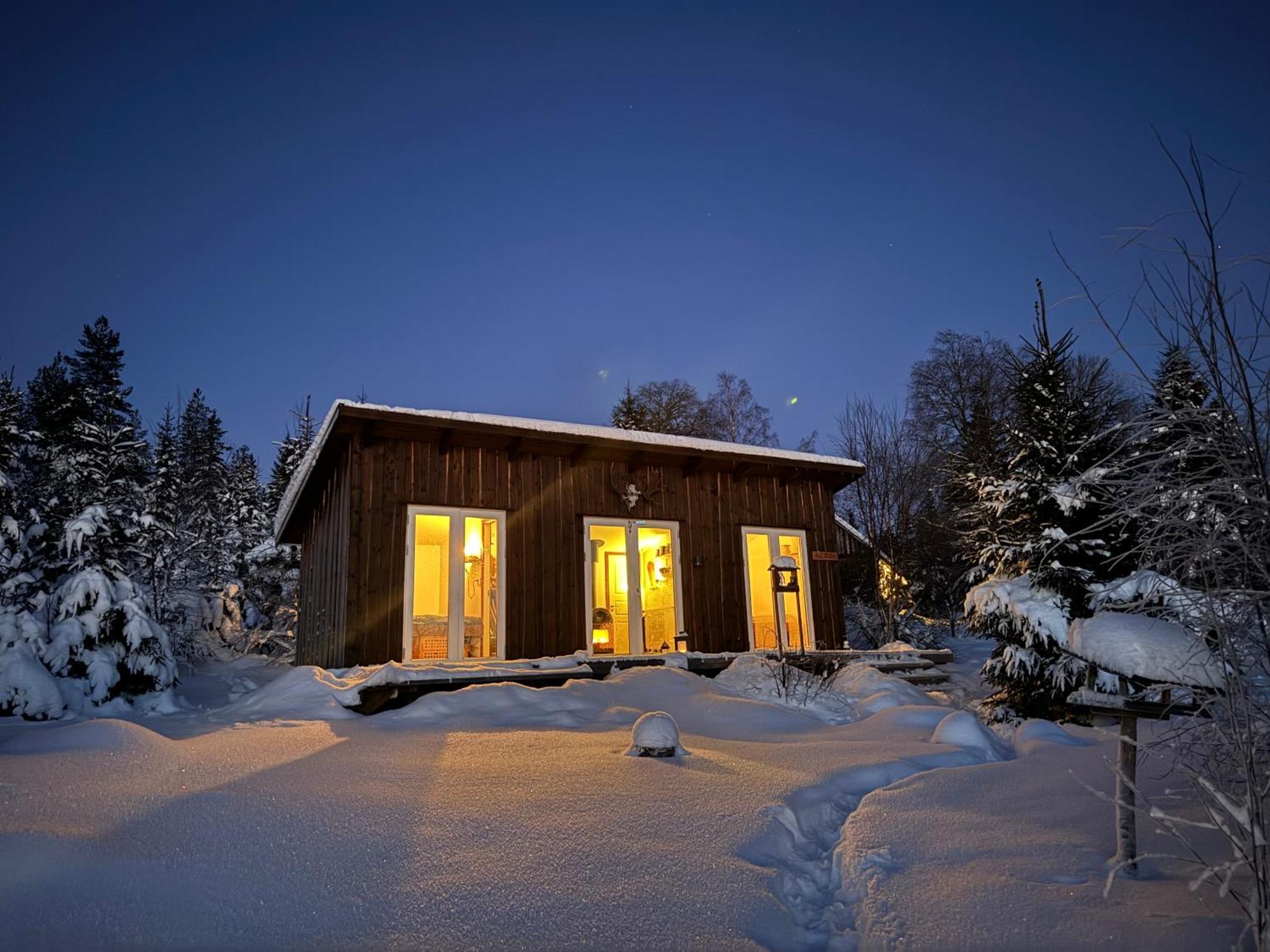 Cozy Forest Cabin With Amazing Mountain View Torsby Bagian luar foto